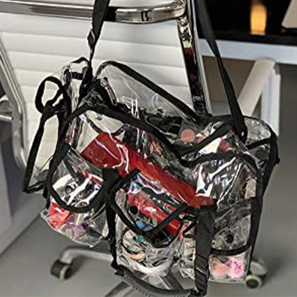 Large Transparent Makeup Organiser Toiletries Travel Bag