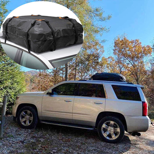 Large Waterproof Car Roof Top Rack Luggage Storage Bag Overnight Bags