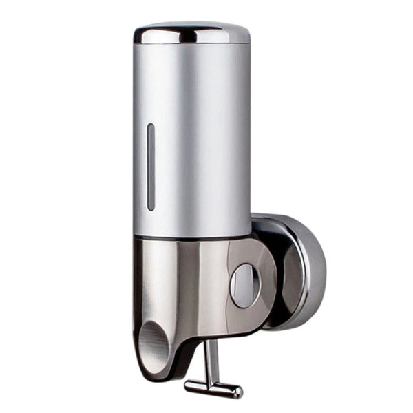 Wall Mounted Stainless Steel Bathroom Shower Soap Dispenser Pump Soap Dishes & Dispensers