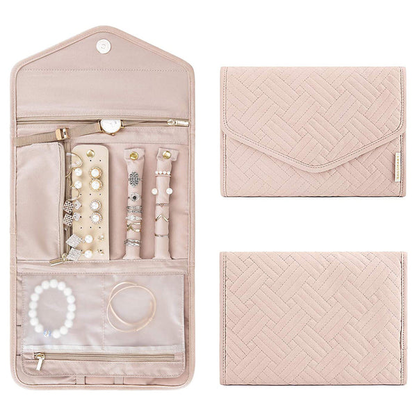 Veile Studios Roll Foldable Portable Jewellery Case Organiser Jewellery Holders & Organisers