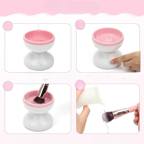 Makeup Brush Cleaner Machine Usb Powered Cosmetic Tools Features Specifications Brush Cleaners