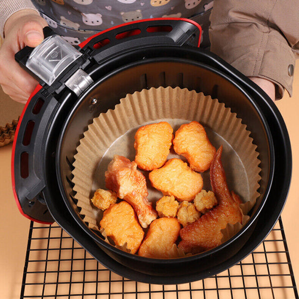 50/100Pcs Air Fryer Non Stick Disposable Parchment Liner Air Fryer Accessories