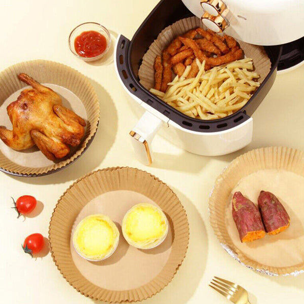 50/100Pcs Air Fryer Non Stick Disposable Parchment Liner Air Fryer Accessories