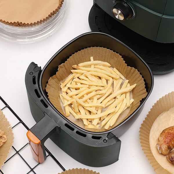 50/100Pcs Air Fryer Non Stick Disposable Parchment Liner Air Fryer Accessories