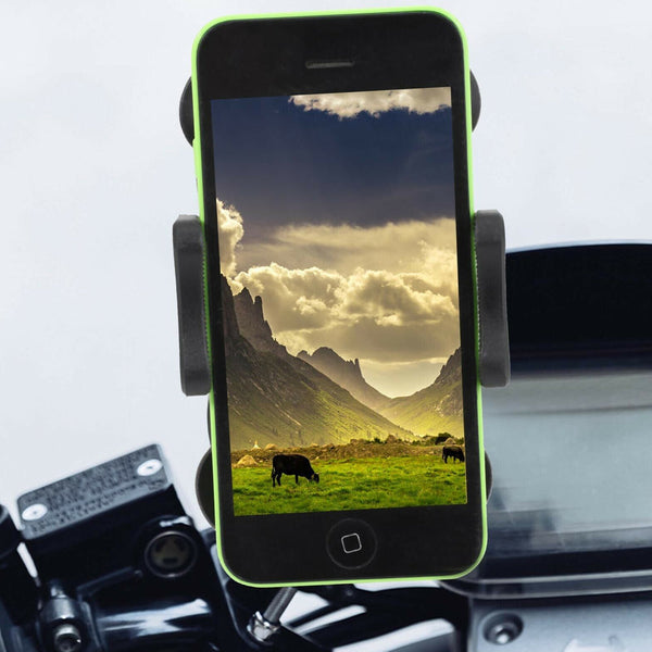 360 Motorcycle Bicycle Handlebar Mobile Phone Mount Holder Bike Phone Holders