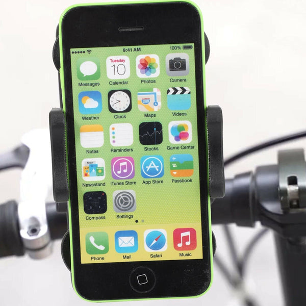 360° Motorcycle Bicycle Handlebar Mobile Phone Mount Holder