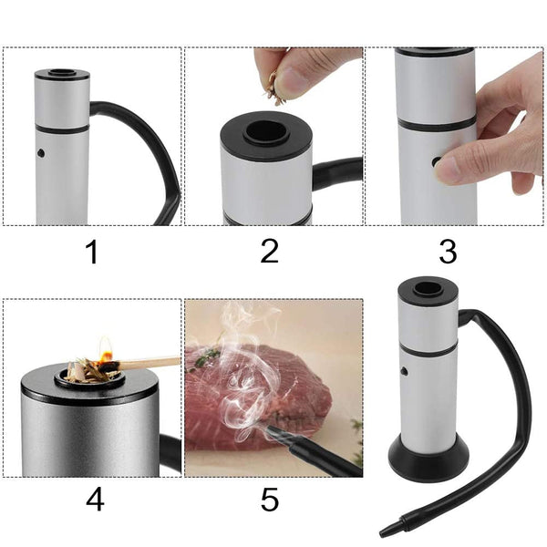 Cold Smoke Generator Infuser Food Smoking Machine Smokers
