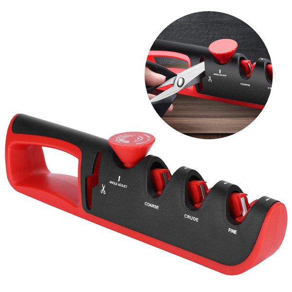 4 In 1 Multifunctional Manual Knife Sharpener Sharpeners