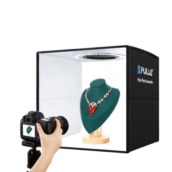 Mini Studio Light Box Photography Shooting Tent Kit Softboxes & Diffusers