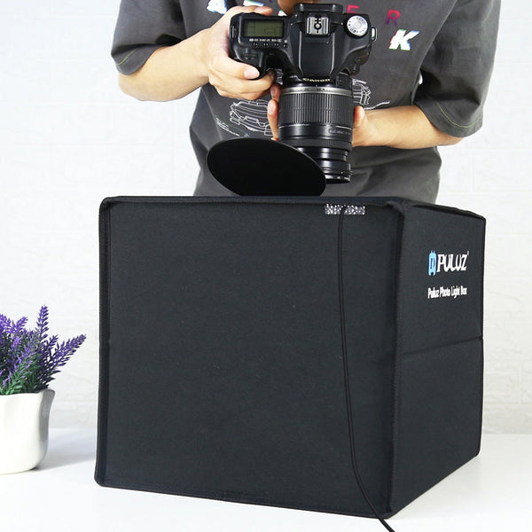 Mini Studio Light Box Photography Shooting Tent Kit Softboxes & Diffusers