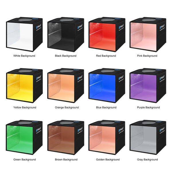 Mini Studio Light Box Photography Shooting Tent Kit Softboxes & Diffusers