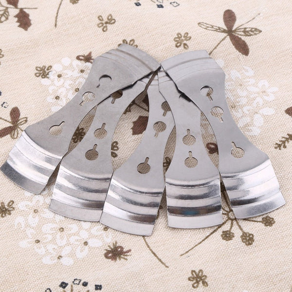 10Pcs Stainless Steel Reusable Wick Holder Diy Candle Making Candle & Soap Making Kits