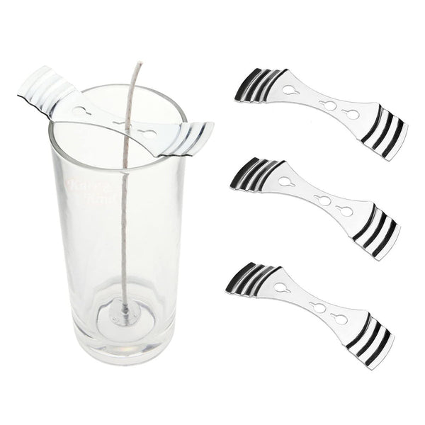 10Pcs Stainless Steel Reusable Wick Holder Diy Candle Making