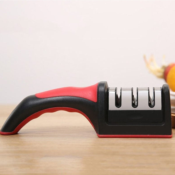 3 Levels Multipurpose Manual Kitchen Knife Sharpening Tool Sharpeners