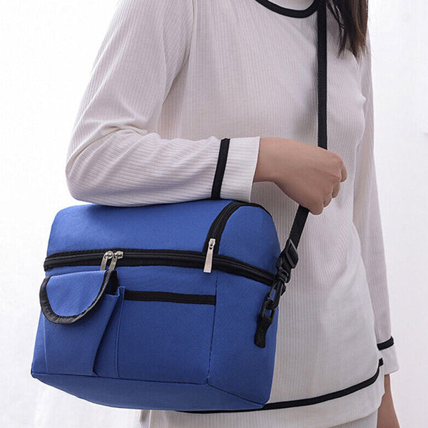 Outdoor Lunch Box Insulated Cooler Bag Carry Tote Storage Lunchboxes