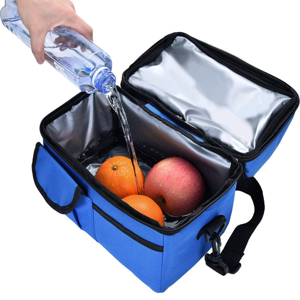 Outdoor Lunch Box Insulated Cooler Bag Carry Tote Storage Lunchboxes