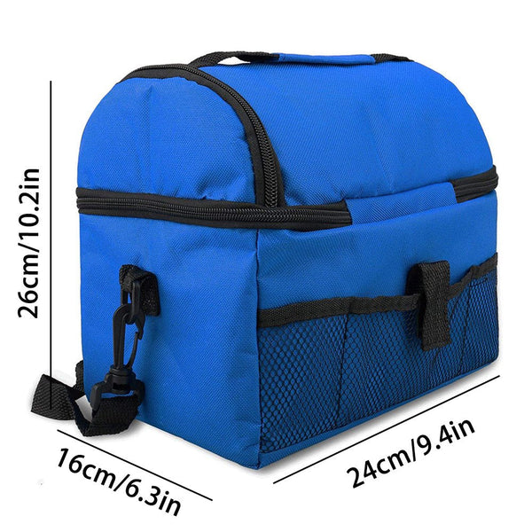 Outdoor Lunch Box Insulated Cooler Bag Carry Tote Storage Lunchboxes