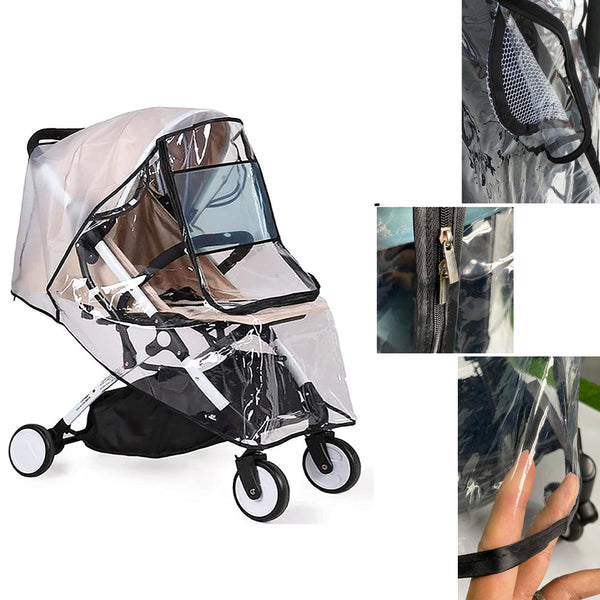 Eva Little One Stroller Waterproof Rain Cover Weather Shield Pram Covers
