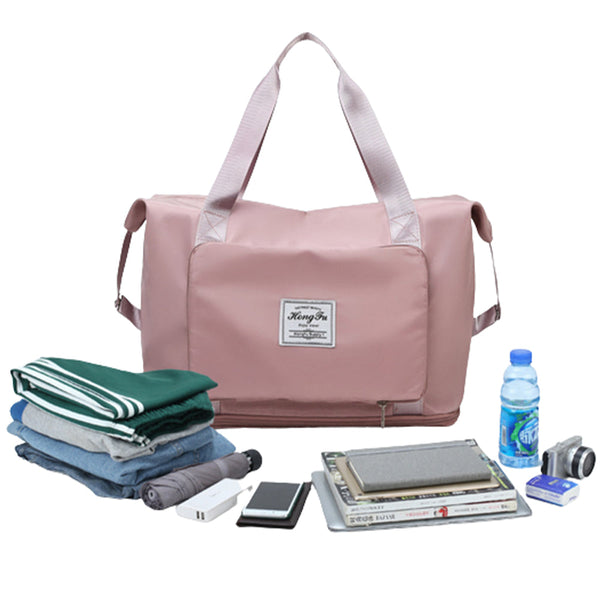 Multifunctional Foldable Expandable Large Capacity Travel Bag With Multiple Pockets Duffle Bags