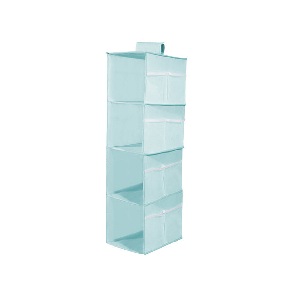 4 Layers Hanging Cube Closet Wardrobe Organiser Side Storage Closet Organisers