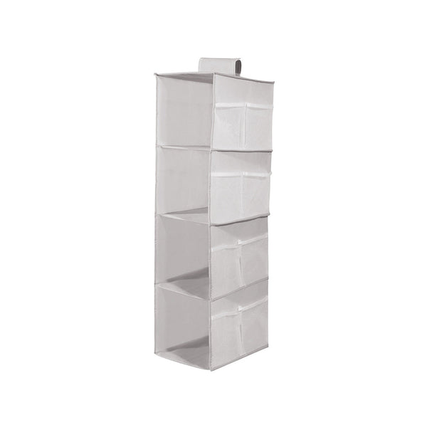 4 Layers Hanging Cube Closet Wardrobe Organiser Side Storage Closet Organisers