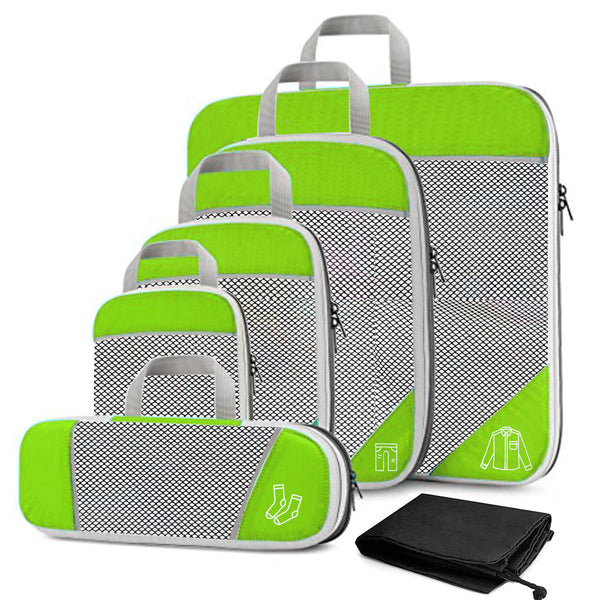 6Pcs/Set Compression Travelling Storage Bags Packing Organisers