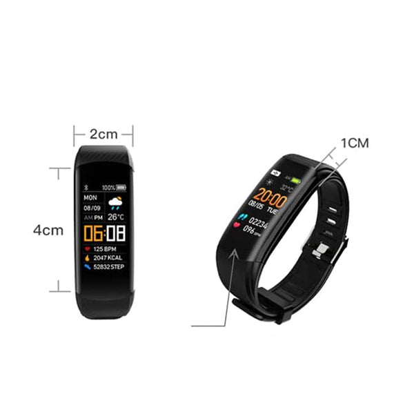 Smart Watch Rechargeable Touch Screen Fitness Activity Tracker Smart Watches