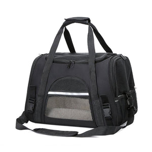 Breathable Foldable Pet Carrier Dog Cat Safety Travel Bag