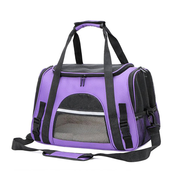 Breathable Foldable Pet Carrier Dog Cat Safety Travel Bag Pet Transport