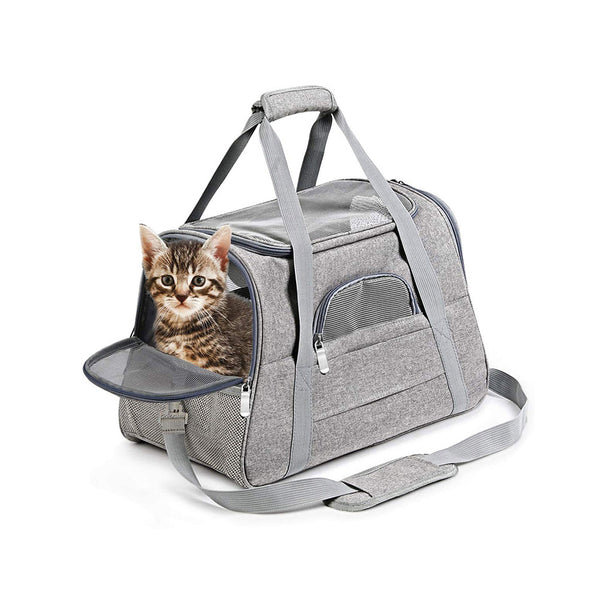 Breathable Foldable Pet Carrier Dog Cat Safety Travel Bag Pet Transport