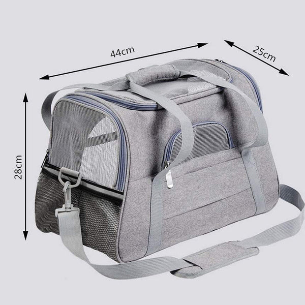 Breathable Foldable Pet Carrier Dog Cat Safety Travel Bag Pet Transport