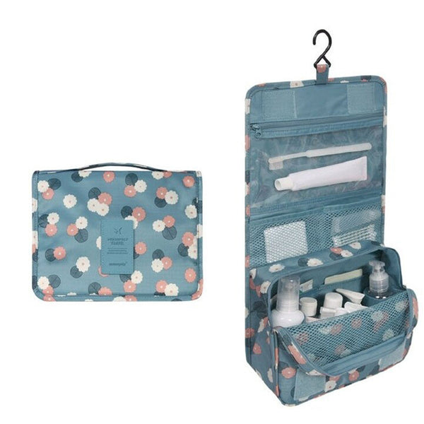 Hanging Travel Toiletry Bag Collapsible Makeup Storage Kit Makeup Bags & Cases
