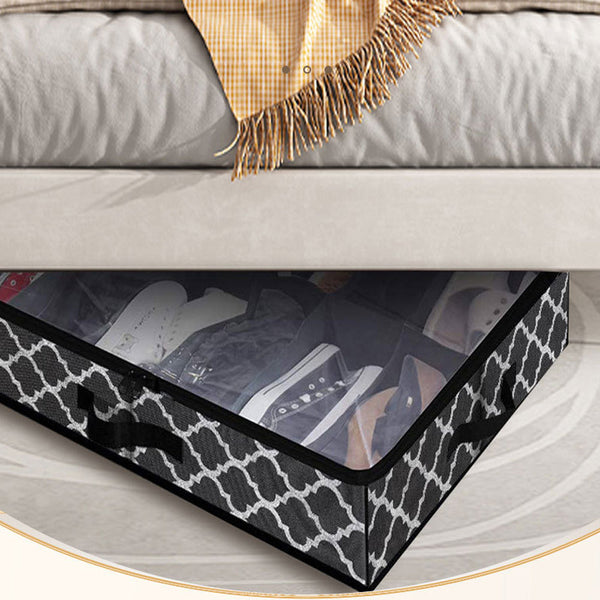 10 Grids Foldable Under The Bed Shoe Storage Organiser Box Storage Boxes