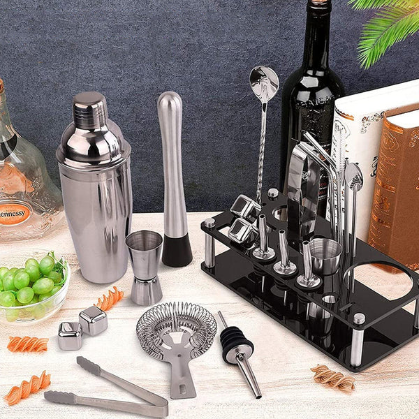 20Pcs 750Ml tail Shaker Set Stainless Steel Bartending Kit tail Shakers & Sets