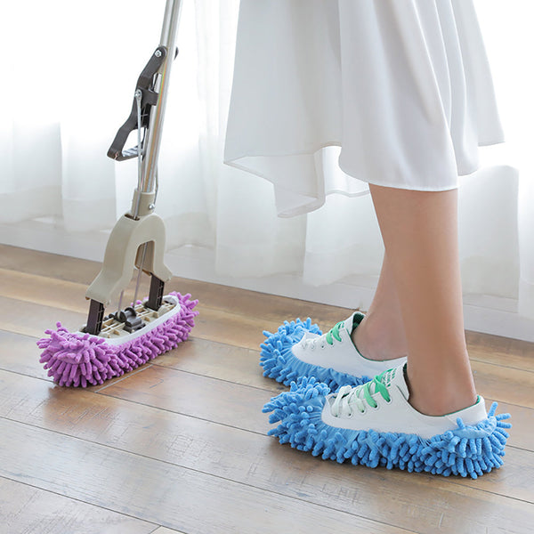 Multifunctional Mop Slippers Dust Removal Lazy Shoe Cover Cleaning Tools Mop & Broom Accessories