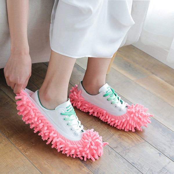 Multifunctional Mop Slippers Dust Removal Lazy Shoe Cover Cleaning Tools Mop & Broom Accessories