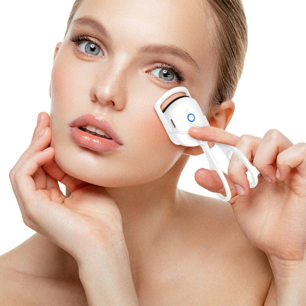 Electric Heated Eyelash Curler With Dual Temperature Usb Rechargeable Eyelash Tools