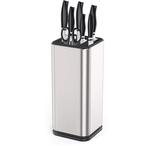 Universal Knife Block Kitchen Stainless Steel Knives Storage Stand Holder Knife Blocks & Storage