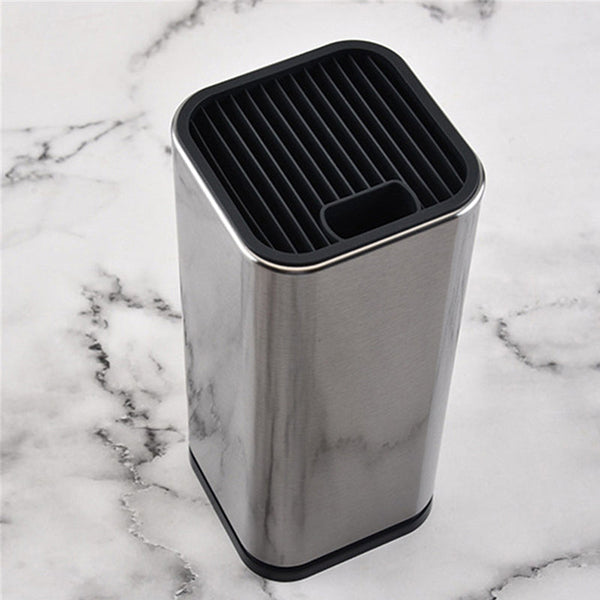 Universal Knife Block Kitchen Stainless Steel Knives Storage Stand Holder Knife Blocks & Storage