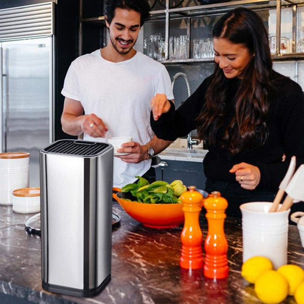 Universal Knife Block Kitchen Stainless Steel Knives Storage Stand Holder Knife Blocks & Storage