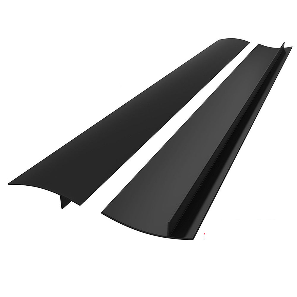 2 Pack Silicone Stove Gap Covers Heat Resistant Stove Burner Covers