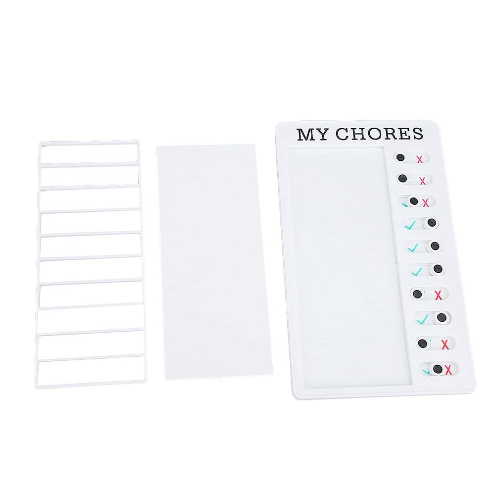 Detachable And Reusable Chore Chart Memo Board