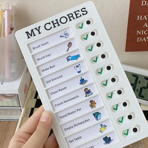 Detachable And Reusable Chore Chart Memo Board Message Boards