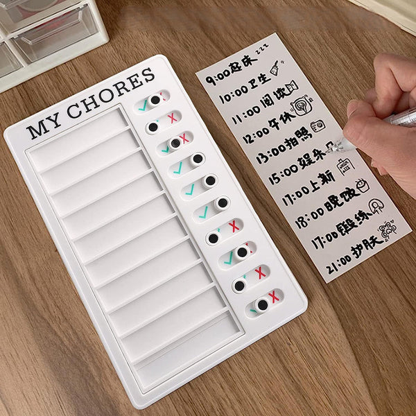 Detachable And Reusable Chore Chart Memo Board Message Boards