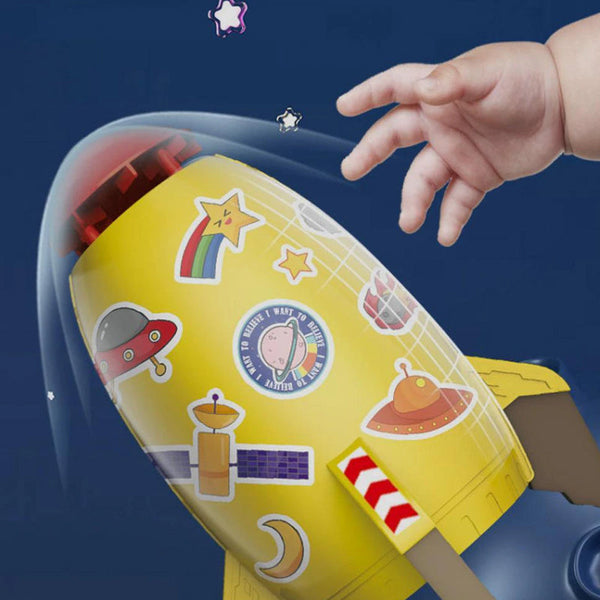 Outdoor Rocket Water Pressure Launcher Interactive Toy Sprayer