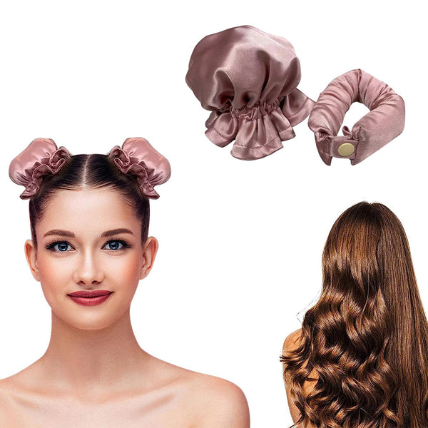 Heatless Hair Curler Bun Bons Rollers With Cap Effortless Elegance Gentle Rollers & Curlers