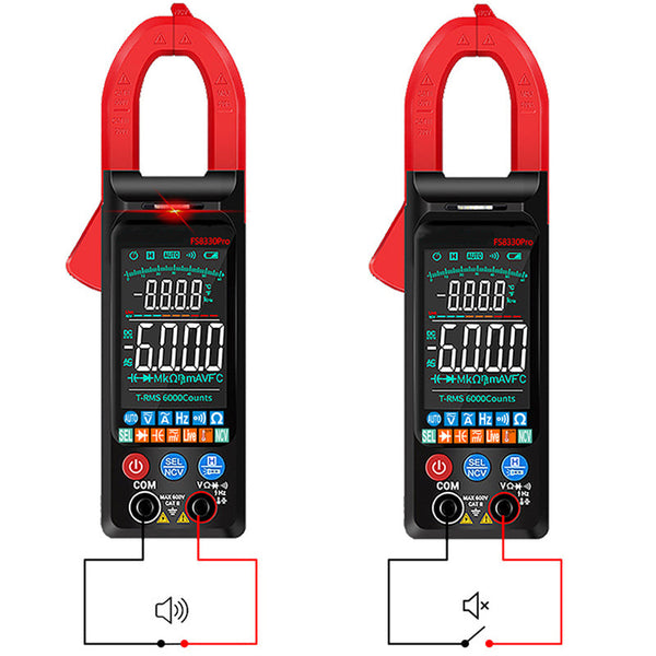 Clamp Multimeter Current And Voltage Meter Battery Operated Car Accessories Multimeters