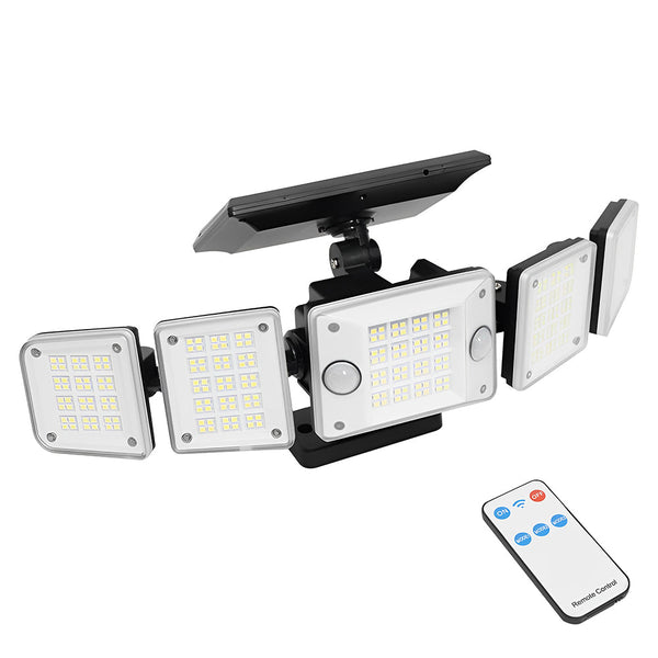 Lumiro Solar Security Light With Head And Motion Sensor Waterproof Wall & Ceiling Lights