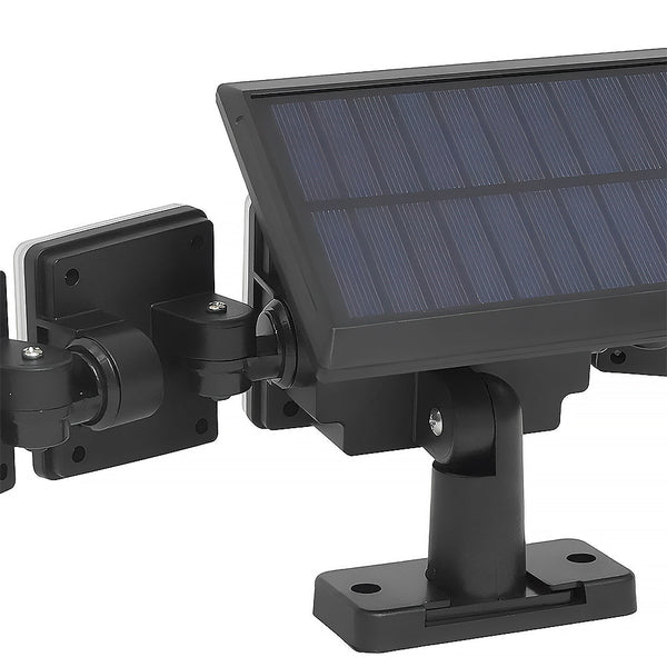 Lumiro Solar Security Light With Adjustable Head And Motion Sensor Waterproof