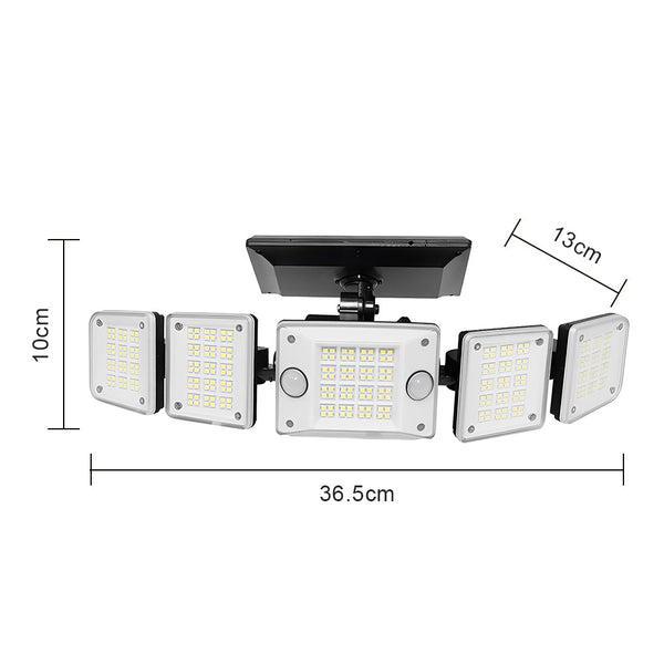 Lumiro Solar Security Light With Head And Motion Sensor Waterproof Wall & Ceiling Lights